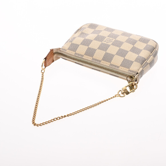 Louis Vuitton Damier Azur White Pochette Accessoires Accessory Pouch - Picture 3 of 12